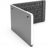 Wireless Tastatur Inca IBK-579BT Bluetooth 66 Tasten Metallic Silber