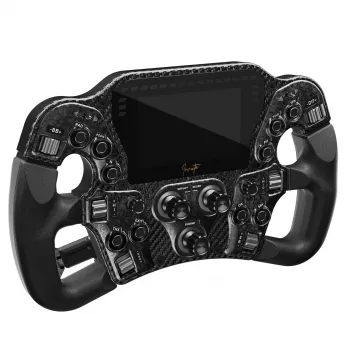 Sim-Racing-Lenkrad Asetek Invicta 4.3 LCD — Force-Feedback-Lenkrad mit 4,3-Zoll-Anzeige