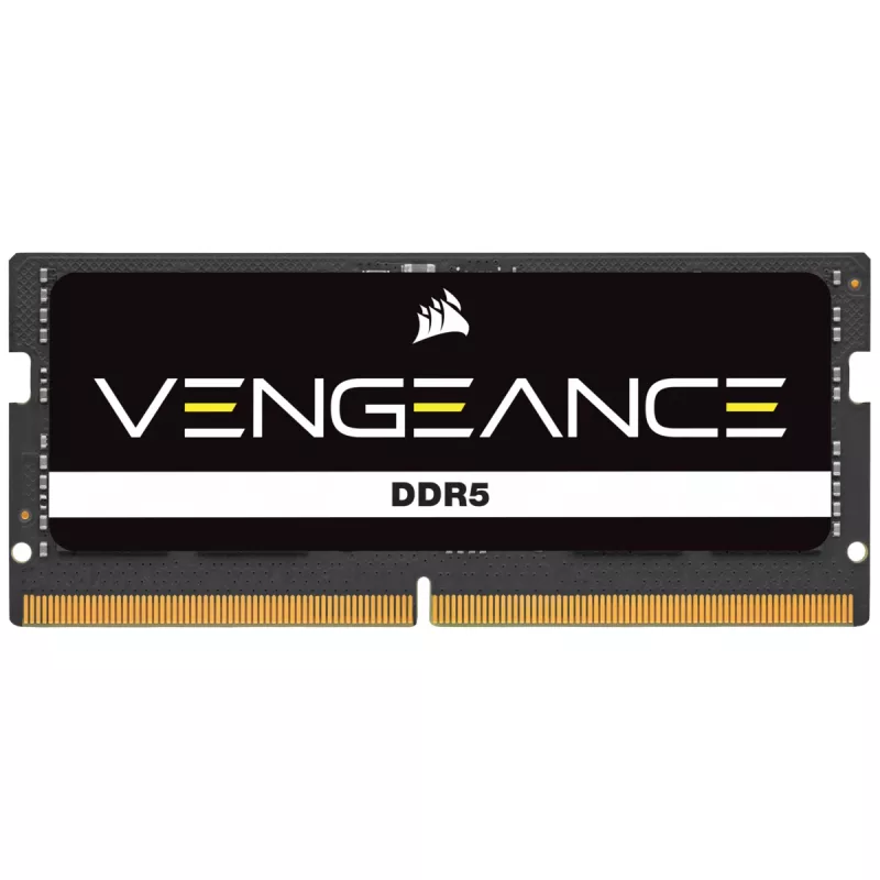 SO-DIMM 64 GB DDR5-4800 (2x 32 GB) Dual-Kit, Memory schwarz, CMSX64GX5M2A4800C40, Vengeance