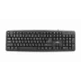 Esperanza TKR101 Tastatur Office USB QWERTY Englisch, Russisch Schwarz