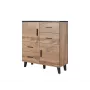 Cama sideboard LOTTA 110 2D4S wotan oak/mat Schwarz
