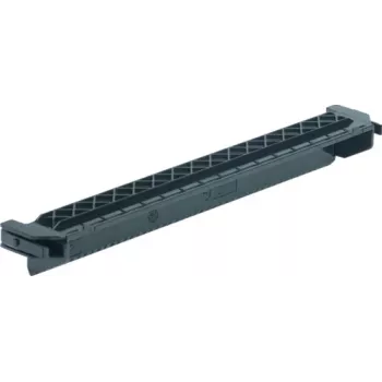 Hager VZ711. Länge: 24 cm, Breite: 42 mm, Höhe: 32 mm. Produktfarbe: Schwarz (VZ711)