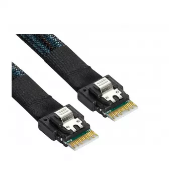 Supermicro Breakout-Kabel CBL-MCIO-1275S4Y MCIO x8 (STR) auf 2x SlimSAS x4 (STR) SFF8654 75/75cm (CBL-MCIO-1275S4Y)