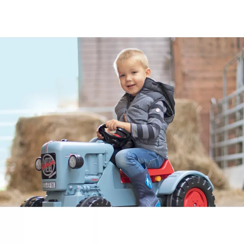Trettraktor Simba‑Dickie BIG Eicher Diesel ED 16 (Modell 800056565) Kinder-Rutschauto