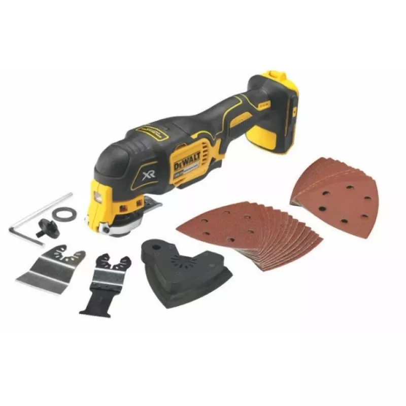 Schleifmaschine DeWALT DCS355N 18V kabelloses Multitool, 31 cm Breite, 20.000 OPM, 1,06 kg