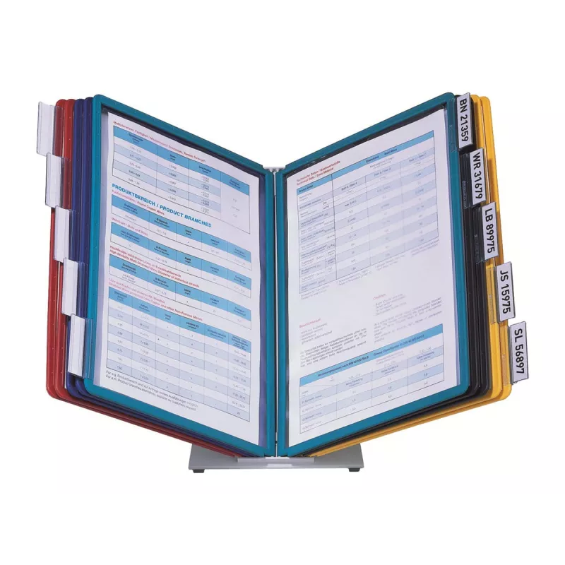 Dokumenten-Display-Karussell Schreibtisch Hochformat A4 Durable VARIO