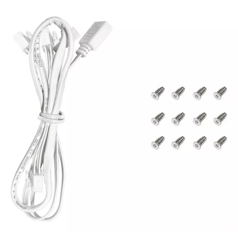 12-cm-Gehäuselüfter DeepCool FL12 WH — 3er-Pack, 120×120×25 mm, 2150 U/min, 55 CFM, Fluid Dynamic Bearing, PWM, Multi-LED, 4-Pin