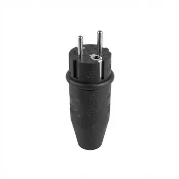 ABL Sursum ABL Gummi-Schukostecker 100000039 TPE schwarz IP44 bis 3x 2,5 mm (100000039)