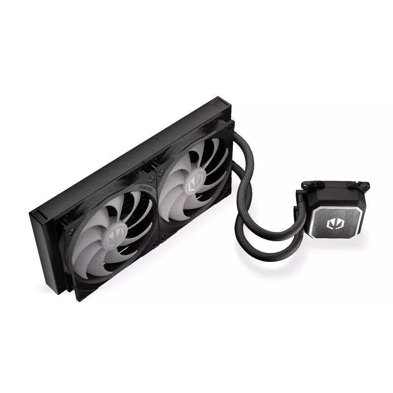 ENDORFY Navis F280 ARGB Computergehäuse All-in-One-Flüssigkeitskühler 14 cm Schwarz 1 Stk.