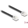 DeLOCK 90619 RJ11-Telefonkabel, 3 m, schwarz