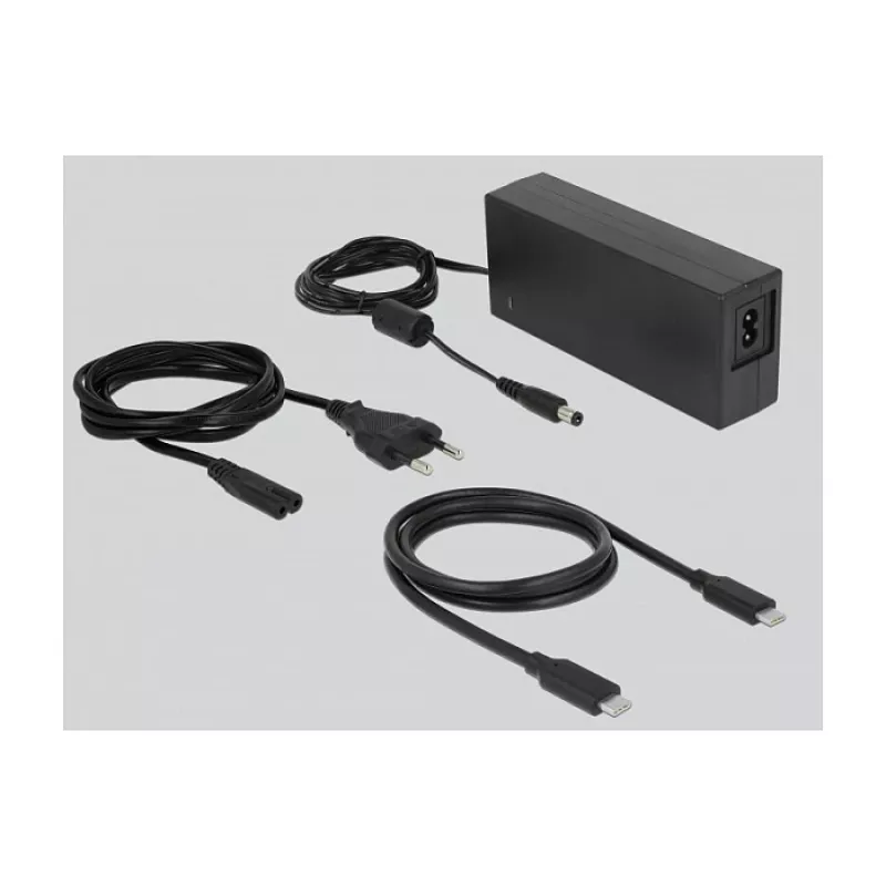 DeLOCK USB Type-C Docking Station for 4 x SATA HDD / SSD - HDD-Dockingstation Schächte: 4 - 2.5 / 3.5 gemeinsam genutzt (6,4 cm/8,9 cm gemeinsam genut