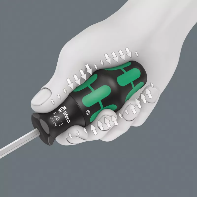 Wera Kraftform Kompakt 27 Set 1 Schraubendrehersatz, 7-teilig (05051510001)