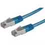 ROLINE S/FTP-(PiMF-)Patchkabel Cat.6, Blau, 1m (21.15.1334)