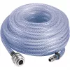 Geflochtener Schlauch 4138100, Druckluftschlauch Weiß, 10 Meter