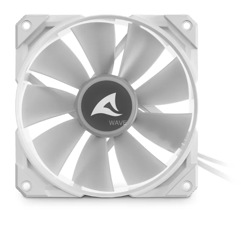 Fan Sharkoon F50 12 cm Grau White 600-2000 RPM 132 m³/h