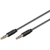 Wentronic Goobay 3,5mm-Klinken-Verbindungskabel, 1 m - Klinkenstecker 3,5 mm (3-polig, Stereo) > Klinkenstecker 3,5 mm (3-polig, Stereo) (69117)