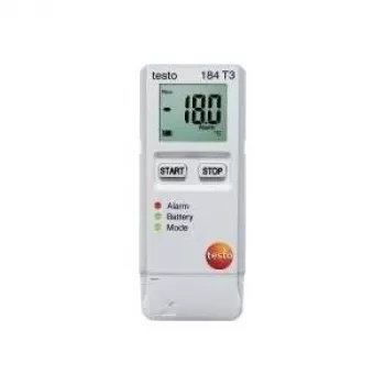 TESTO 184 T3 Temperatur-Datenlogger, Datenrekorder, 40000 Messwerte, -35 ... +70 °C, 0,1 °C (0572 1843)