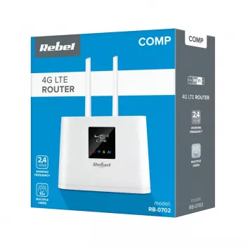 Router Rebel Comp RB-0702 4G LTE — mobiler/LTE-Router, SIM-Unterstützung
