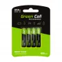 Wiederaufladbare Batterie Grün Cell GR04 AAA NiMH 1,2 V 800 mAh 4 Stück