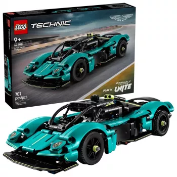 LEGO Technic Bausatz Aston Martin Valkyrie Modell Maßstab 1:8, 707 Teile, empfohlenes Alter 9+