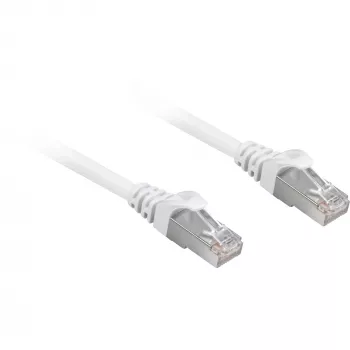 Netzwerkkabel Sharkoon Cat.6a SFTP RJ-45 Cat6a 20 m Weiß