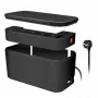 LogiLink Steckdosenleiste LPS282U 4 Sicherheitssteckdosen 2 USB-A 1 USB-C schwarz