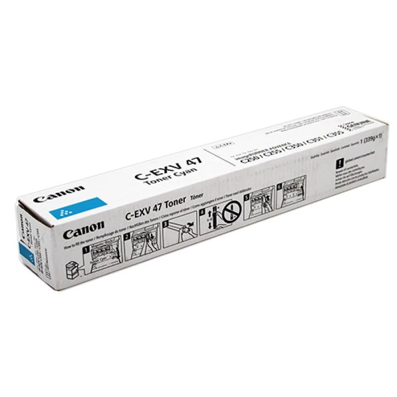 Canon C-EXV 47 Tonerkartusche 1 Stück Original Cyan