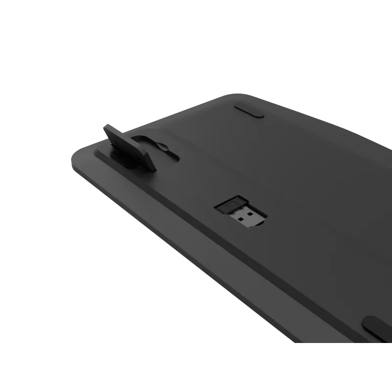 Natec Turbot 2 | Tastatur | Kabellos | US | Bluetooth | Schwarz/Grau