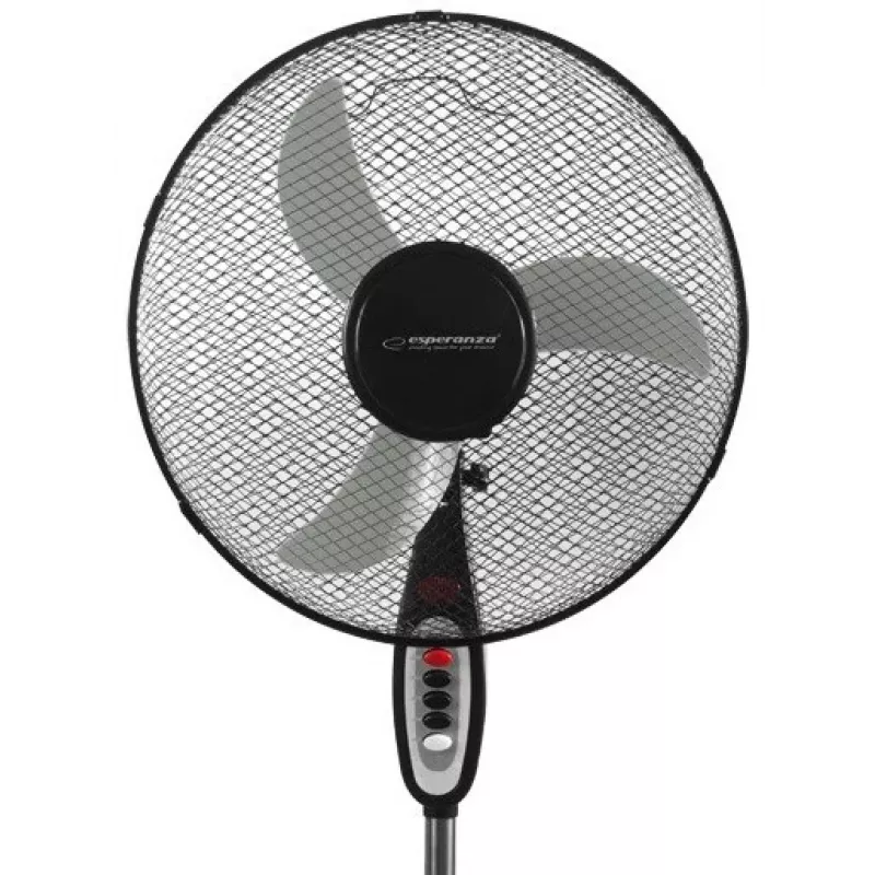 Esperanza EHF002KE, 16 '' Standventilator, Schwarz und Grau