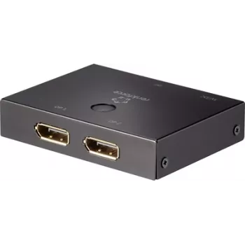 Renkforce 2-Port DisplayPort-Switch bidirektional 3840 x 2160 Pixel (RF-3795624)