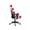 Huzaro Force 6.2 Stk.-Gamingstuhl Bucket-(Schalensitz) Grau, Weiß