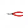 Knipex Einstellzange l.135 mm gerade flach, schmale Kuhlederhülle
