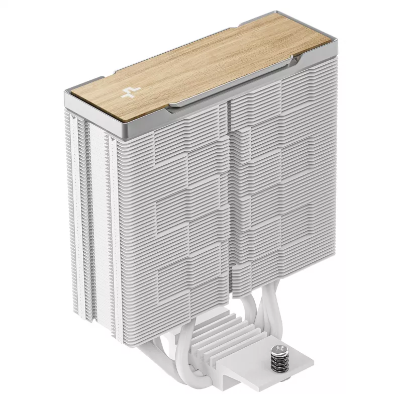 Luftkühler DeepCool AK400 G2 WH, 120-mm-Lüfter, max. Luftdruck 3,33 mmH₂O, 92×132×156 mm, weiß