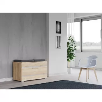 Geschlossener Schuhschrank Top e Shop OPAL SZAFKA SONOMA – Eiche, 850×450 mm, Spanplatte, 16 mm Rahmen