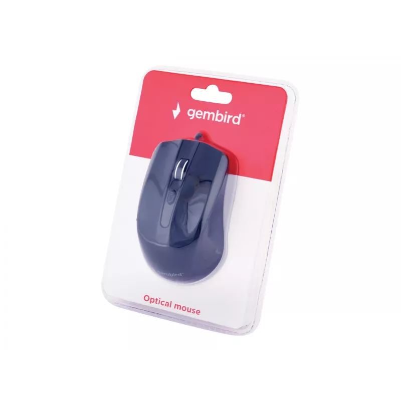 Gembird MUS-4B-01 Maus beidhändig USB Typ-A Optisch 1200 DPI