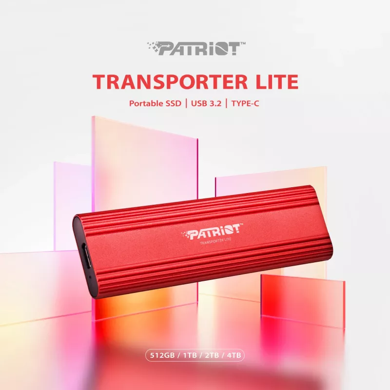SSD-Laufwerk 4 TB Transporter Lite 1000/1000 MB/s Type-C