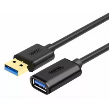 UNITEK Y-C456GBK USB-Kabel 0,5 m USB 3.2 Gen 1 (3.1 Gen 1) USB A Schwarz