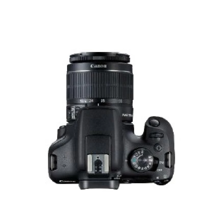 Canon EOS 2000D BK 18-55 IS II EU26 Spiegelreflexkamera Kit 24,1 MP CMOS 6000 x 4000 Pixel Schwarz
