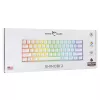 Mechanische Tastatur White Shark Shinobi-2 Brown Switch US-Layout — kompaktes Design, Brown-Switches