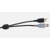 Tastatur Logickeyboard LKB-CBASE-A2PC-FR Universal USB AZERTY Französisch Schwarz
