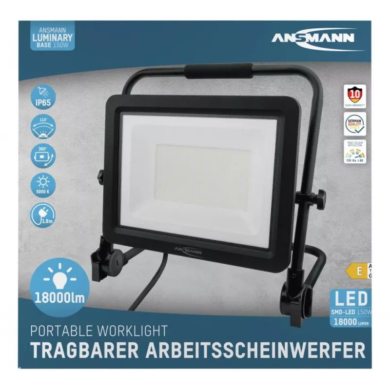 Ansmann FL150W-AC Schwarz LED 150 W
