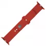 Fixed | Sporty Strap Set für Apple Watch 42/44/45 mm | 170-235 mm | Rot | Silikon