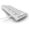 Sharkoon SGK25 75% QWERTZ USB kabelgebundene RGB LED Tastatur weiß