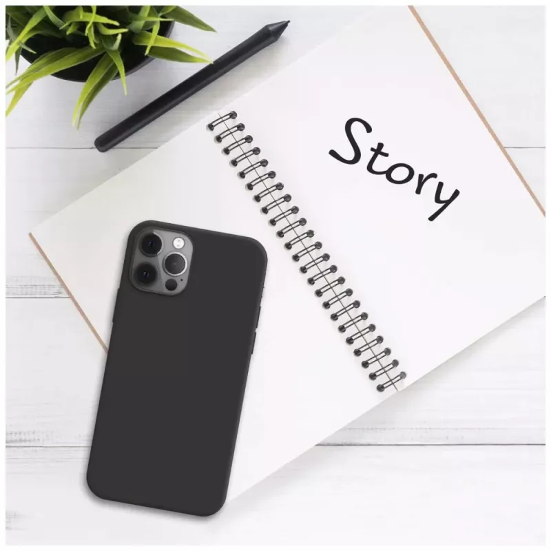 Fixed Story | Rückseiten-Cover | Xiaomi | Redmi Note 14 Pro+ 5G | Gummiert | Schwarz