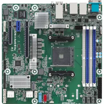 ASRock X570D4U-2L2T/BCM Mainboard AMD X570 Sockel AM4 micro ATX
