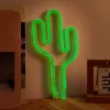 Neonlicht MANTA SNL74GN Kaktusgrün — dekoratives Neon-Schild, Modell SNL74GN