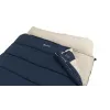 Schlafsack Outwell Contour Lux Double rechteckig Polyester, 1450×2200 mm, max. Benutzergröße 190 cm, blau