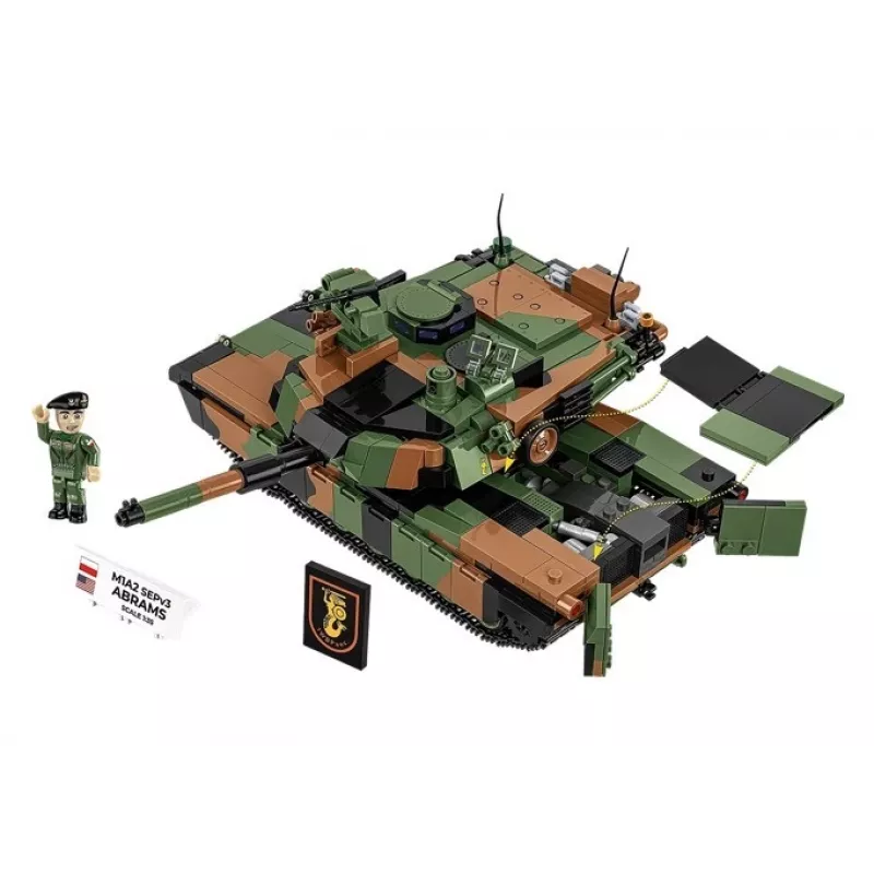 Konstruktionsset Cobi M1A2 SEPV3 Abrams Modell mit 1.065 Bausteinen