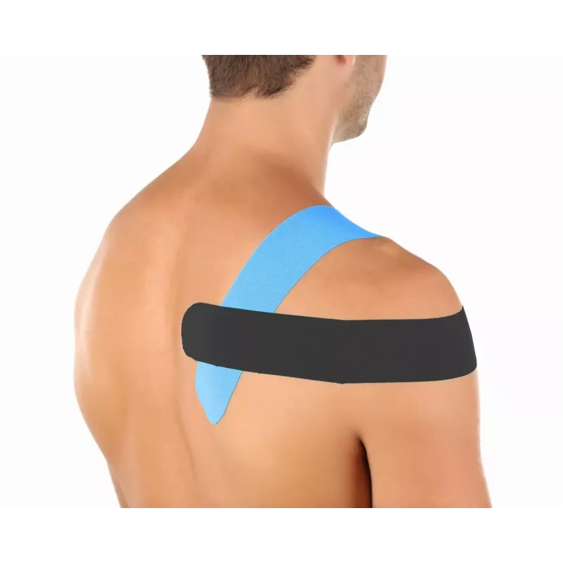 Kinesio tape MDH DRQR5C4FGX5XP — elastisches Baumwoll-Kinesiologie-Tape 5 m × 50 mm, beige