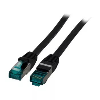 EFB-Elektronik RJ45-Patchkabel Cat.6A S/FTP LSZH schwarz 10m Hersteller: EFB Elektronik (MK6001.10B)